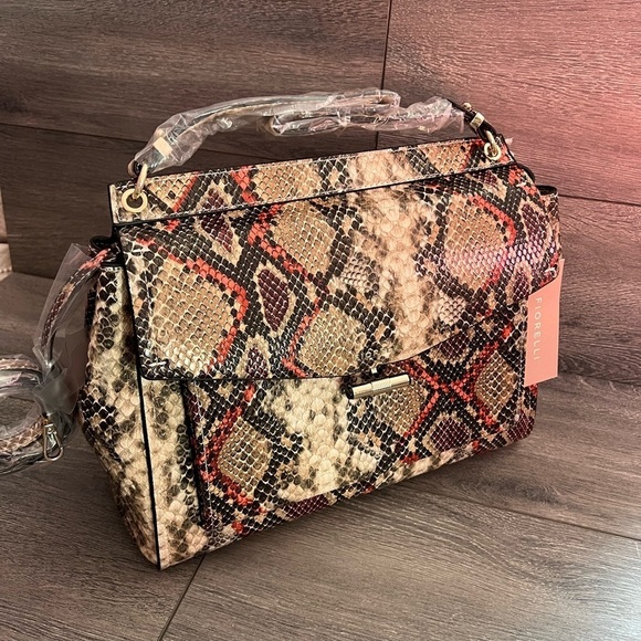 Fiorelli Flynn Satchel in Snake Emboss bag - Picture 8 of 11